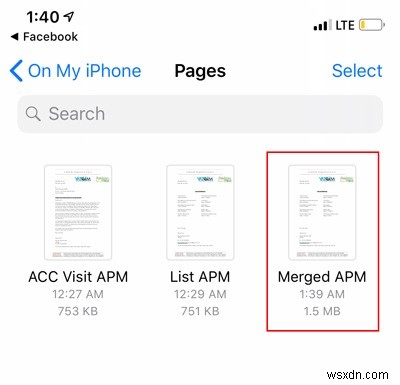 아이폰·아이패드에서 여러 개의 PDF 파일을 하나로 합치는 방법