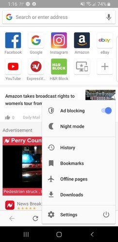 오페라(Opera) 브라우저로 안드로이드에서 무료 VPN 사용하는 방법