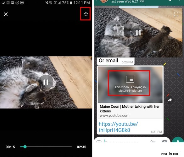WhatsApp PIP(화면 속 화면) 모드 사용법과 작동하지 않을 때 해결 방법