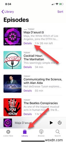 iOS 팟캐스트 앱에서 재생 목록(대기열) 만드는 방법