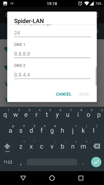안드로이드에서 Google DNS·OpenDNS로 변경하는 방법