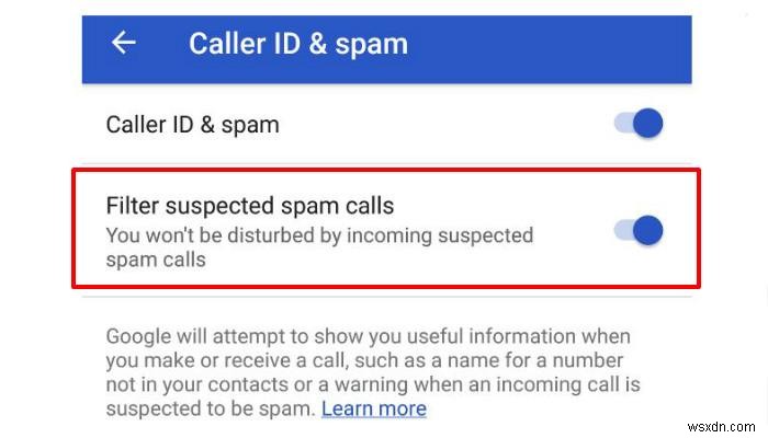 구글 폰(Google Phone)으로 스팸 전화를 음성사서함으로 바로 보내는 방법