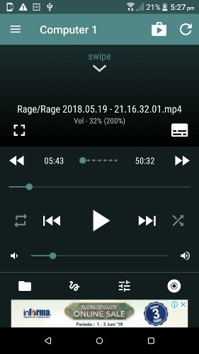 안드로이드폰을 VLC 리모컨으로 바꾸는 방법