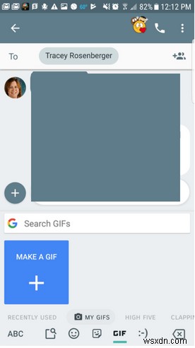 Gboard 키보드만으로 나만의 애니메이션 GIF 만드는 방법