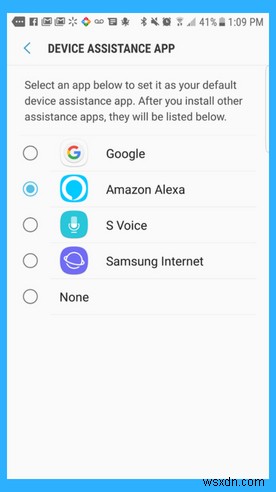 안드로이드에서 알렉사(Alexa)를 기본 음성 비서로 설정하는 방법