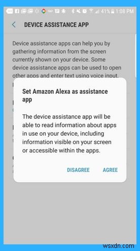안드로이드에서 알렉사(Alexa)를 기본 음성 비서로 설정하는 방법
