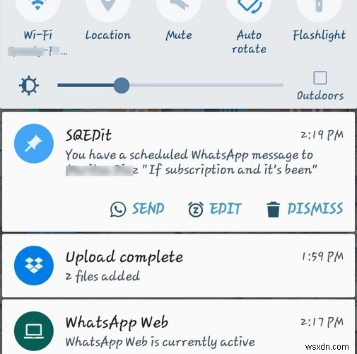 WhatsApp 메시지 예약 전송 방법, SKEDit 앱으로 간단히 해결하기