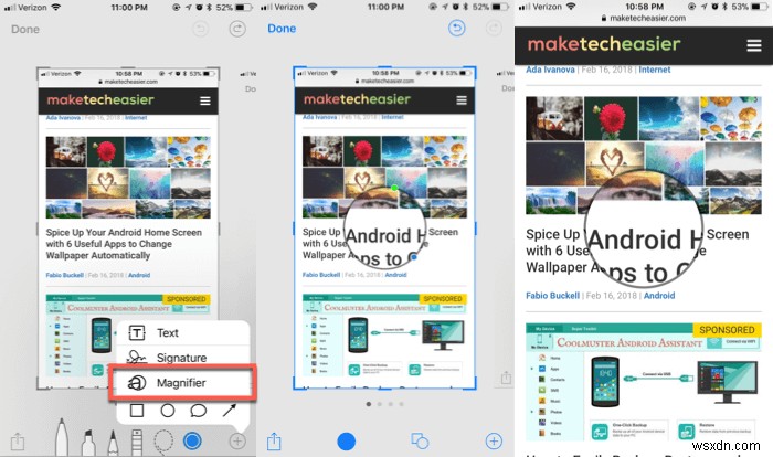iOS 11 스크린샷 기능 200% 활용하는 11가지 꿀팁