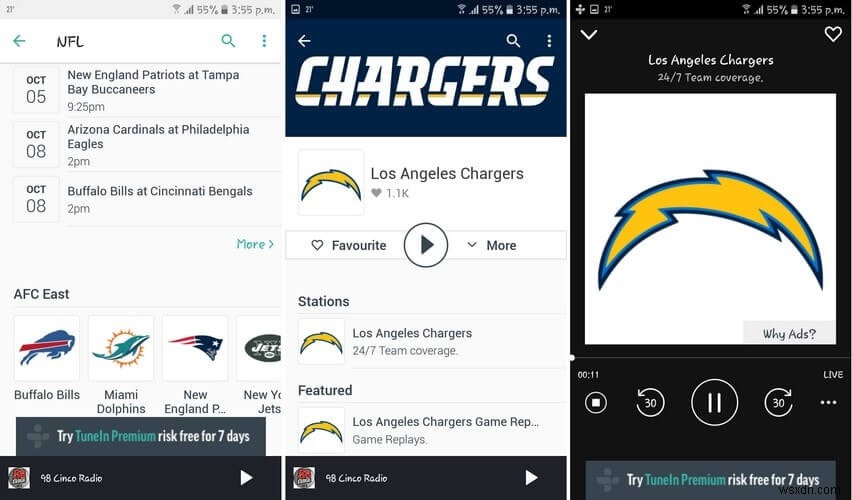 NFL 팬이라면 꼭 설치해야 할 최고의 안드로이드 앱 5가지