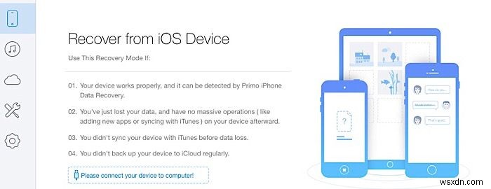 Primo iPhone Data Recovery로 소중한 디지털 라이프를 지키세요