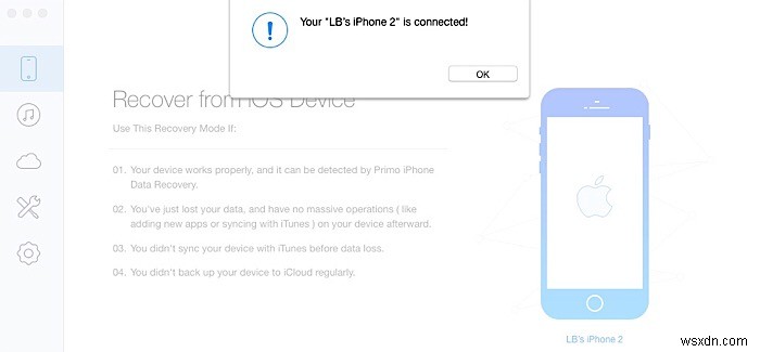 Primo iPhone Data Recovery로 소중한 디지털 라이프를 지키세요