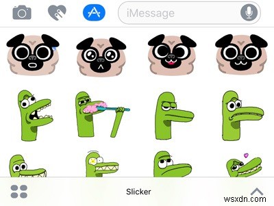 iOS 10에서 iMessage 앱과 스티커 활용하는 방법 완벽 가이드
