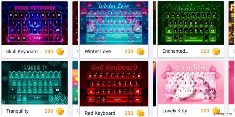 안드로이드 리드로우 키보드(Redraw Keyboard): 다채로운 이모티콘, 스티커, 테마를 한자리에
