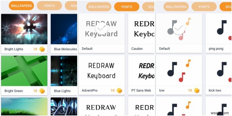 안드로이드 리드로우 키보드(Redraw Keyboard): 다채로운 이모티콘, 스티커, 테마를 한자리에