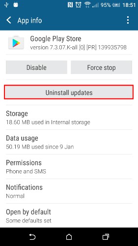안드로이드  com.google.process.gapps가 중지되었습니다  오류 해결 방법