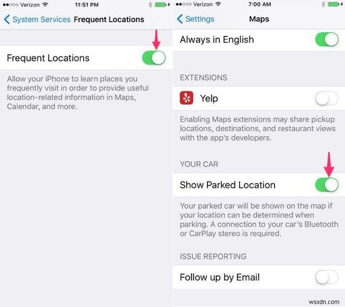 아이폰 iOS 10 주차 위치 기능으로 내 차 찾는 방법 완벽 가이드