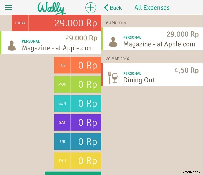 Wally(월리) 앱으로 쉽고 재미있게 개인 가계부 관리하기