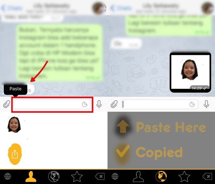MiMo 키보드(iOS)로 나만의 사진 이모티콘을 만들고 공유하는 방법