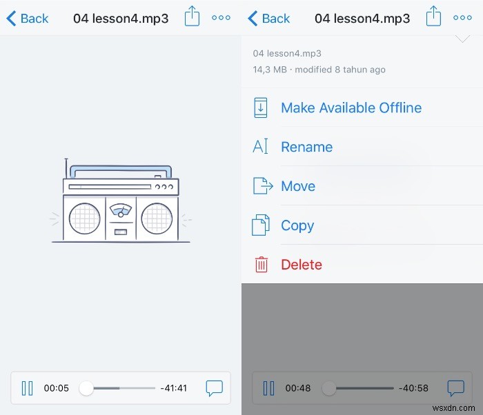 iOS 기기에서 오디오북을 재생하는 다양한 방법