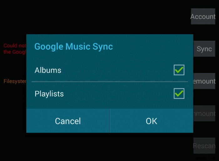 안드로이드 타사 음악 플레이어로 Google Play Music 감상하기 – GMusicFS 활용 가이드
