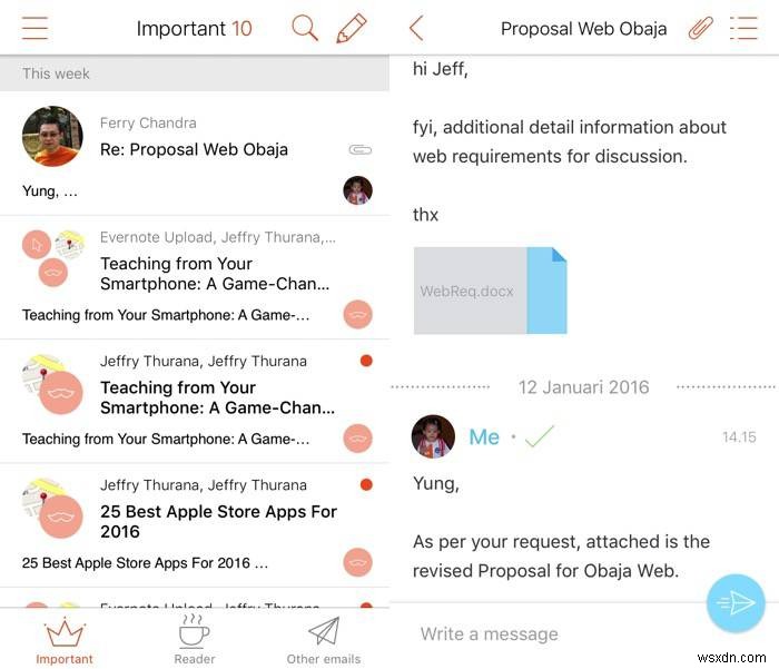 뉴스레터 구독 해지를 쉽게! Gmail 전용 iOS 메일 앱 Mailburn 활용법
