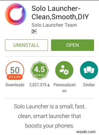 솔로 런처(Solo Launcher) 리뷰 – 안드로이드를 자유롭게 꾸미는 고도의 커스터마이징 홈 런처
