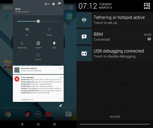 안드로이드 롤리팝(Android Lollipop)의 새로운 기능과 변경 사항 완벽 정리