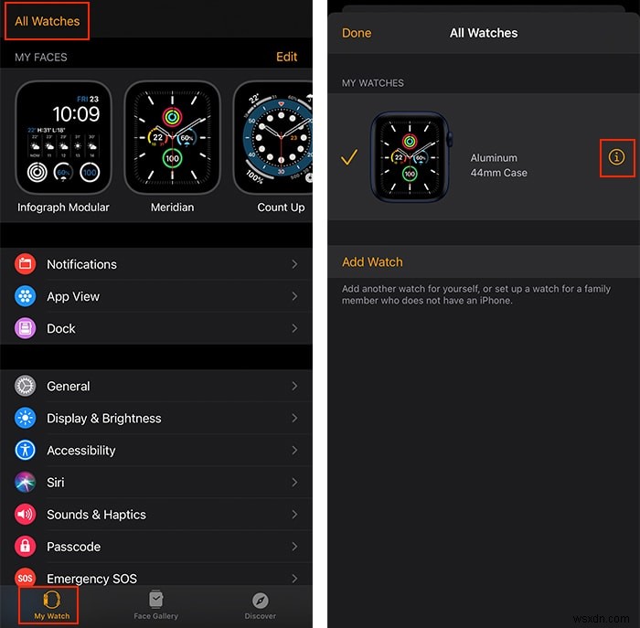 Apple Watch 페어링 해제 및 초기화 방법, 아이폰 없이도 가능!