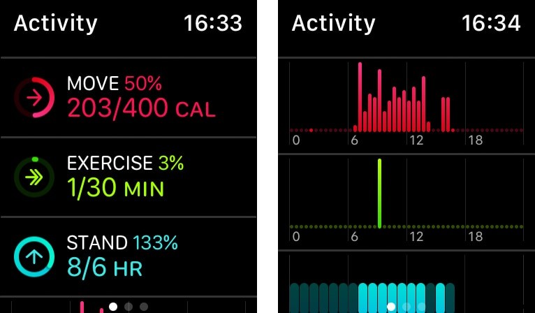 Apple Watch 움직임·운동·서 있기 목표 변경하는 방법 총정리