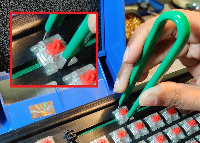 DIY 수리 가이드: 기계식 키보드 스위치 교체, 생각보다 어렵지 않습니다