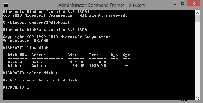 Windows에서 사라진 USB 저장 공간 복구하는 방법