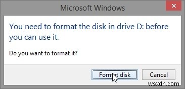 Windows에서 사라진 USB 저장 공간 복구하는 방법