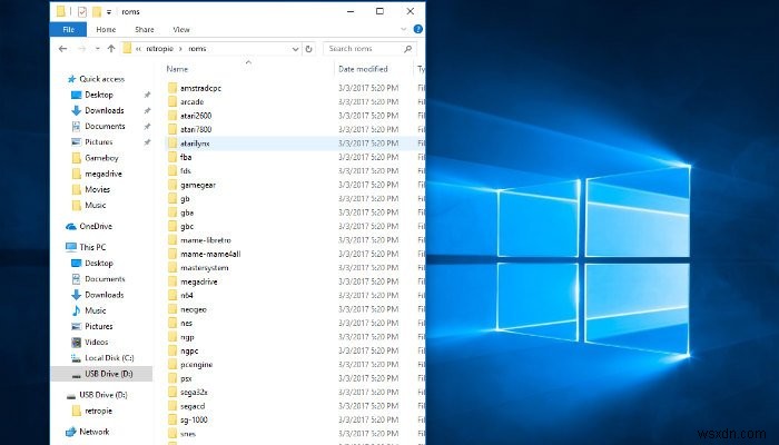 USB 하나로 끝내는 RetroPie ROM 전송 완벽 가이드