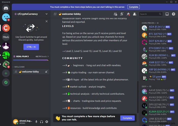 지금 바로 가입할 만한 최고의 디스코드(Discord) 서버 14선