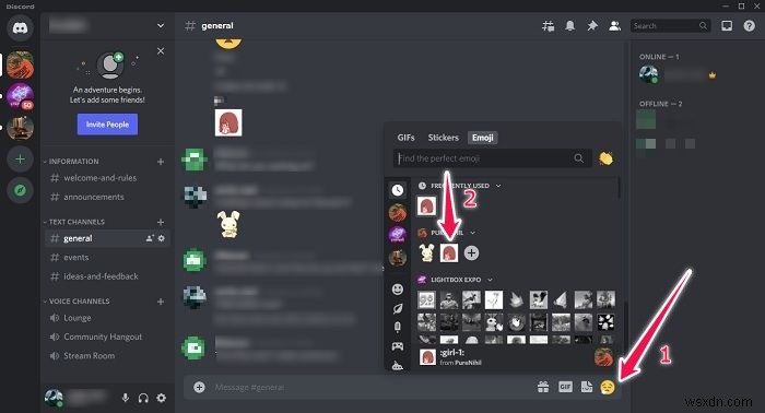 디스코드(Discord) 서버에 나만의 커스텀 이모티콘을 만들고 추가하는 방법