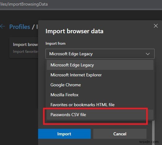 Microsoft Edge에서 비밀번호 가져오기·내보내기 하는 방법 총정리
