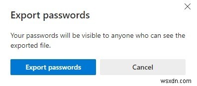 Microsoft Edge에서 비밀번호 가져오기·내보내기 하는 방법 총정리