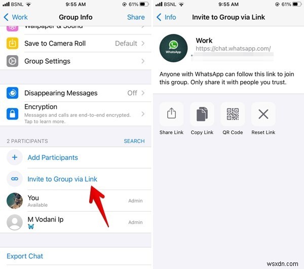 안드로이드, 아이폰, PC에서 WhatsApp 그룹 초대 링크 만드는 방법