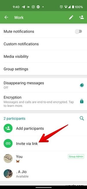 안드로이드, 아이폰, PC에서 WhatsApp 그룹 초대 링크 만드는 방법