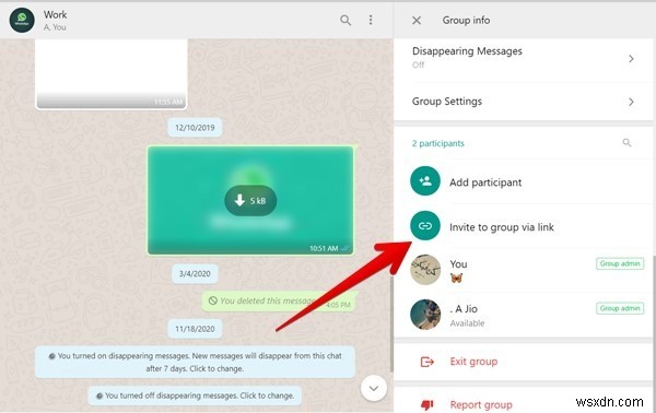 안드로이드, 아이폰, PC에서 WhatsApp 그룹 초대 링크 만드는 방법