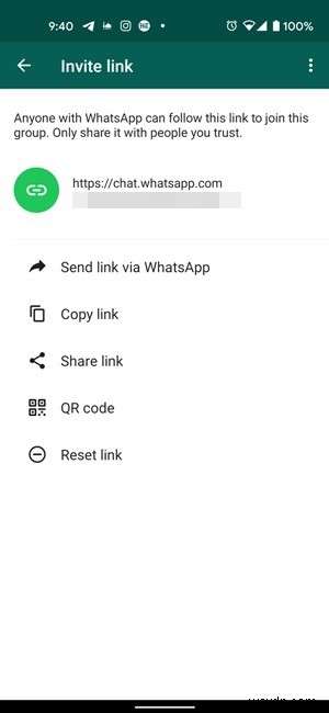 안드로이드, 아이폰, PC에서 WhatsApp 그룹 초대 링크 만드는 방법