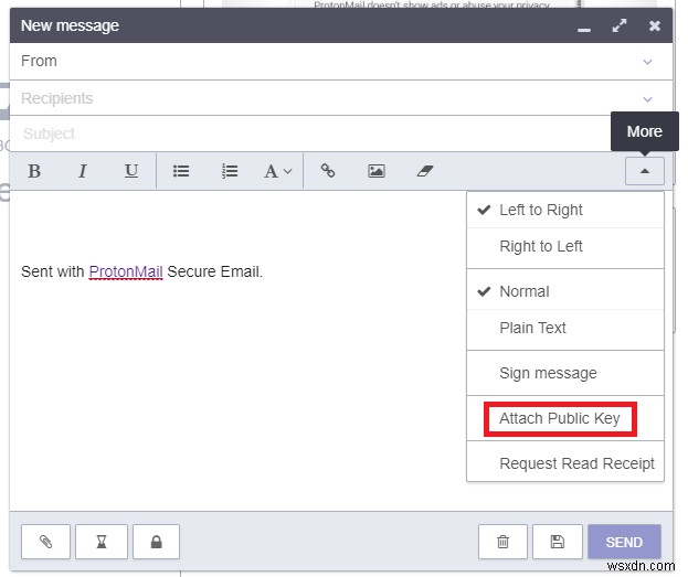 프로톤메일(ProtonMail)에서 PGP 암호화 설정하는 방법