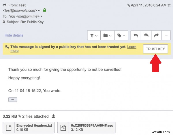 프로톤메일(ProtonMail)에서 PGP 암호화 설정하는 방법