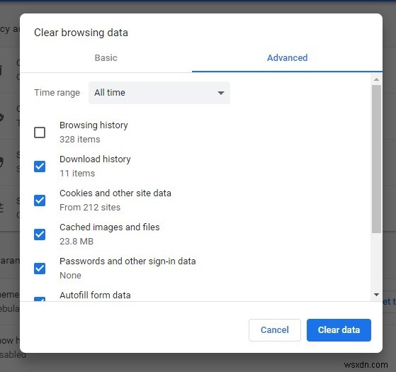 크롬(Chrome)에서 ERR_CACHE_MISS 오류 해결하는 방법