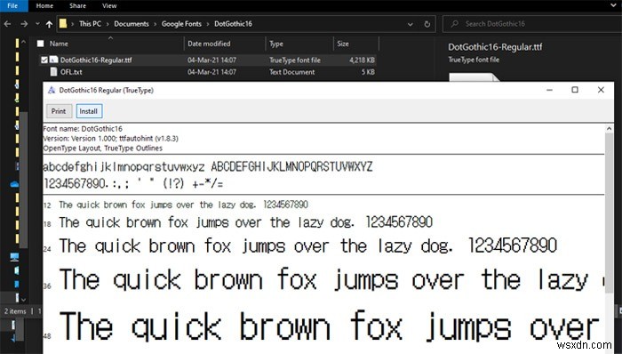 구글 폰트(Google Fonts) 무료 다운로드 및 설치 방법 총정리 (윈도우·맥·리눅스)