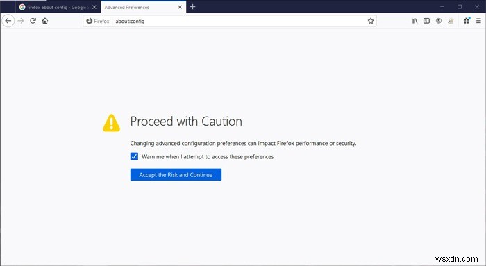 파이어폭스 퀀텀(Firefox Quantum) about:config 필수 설정 트릭 26가지