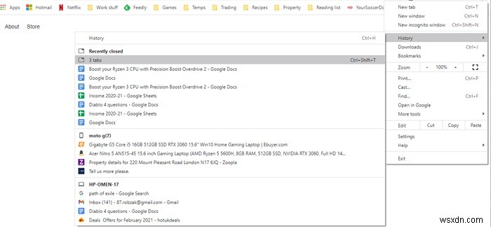 탭 손실 없이 크롬(Chrome)을 안전하게 재시작하는 방법