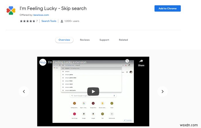 Chrome 주소창에  I m Feeling Lucky  검색 기능 추가하는 방법