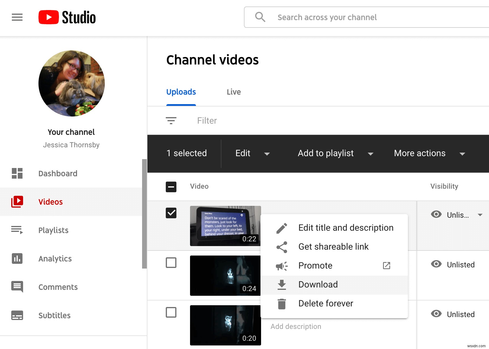 내가 올린 유튜브 영상 다운로드하는 방법 2가지 (YouTube Studio & Google Takeout)