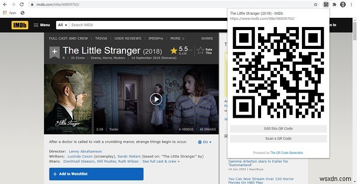 크롬(Chrome)에서 QR 코드 즉석으로 만드는 방법